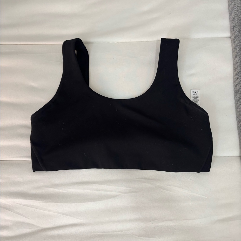 Nike black sports bra